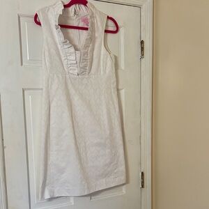 Lilly Pulitzer White and Pink Dress